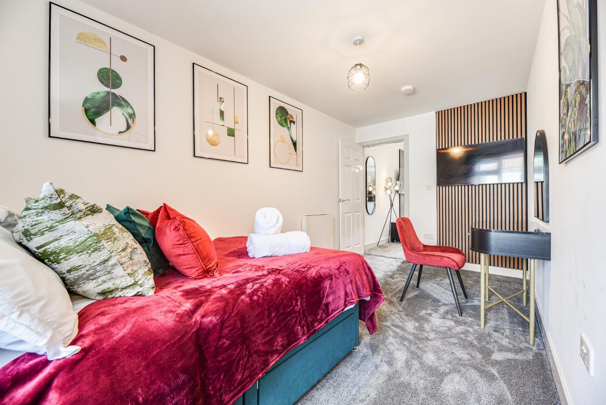 Stylish Flat Near Coop Arena & Etihad Stadium Manchester