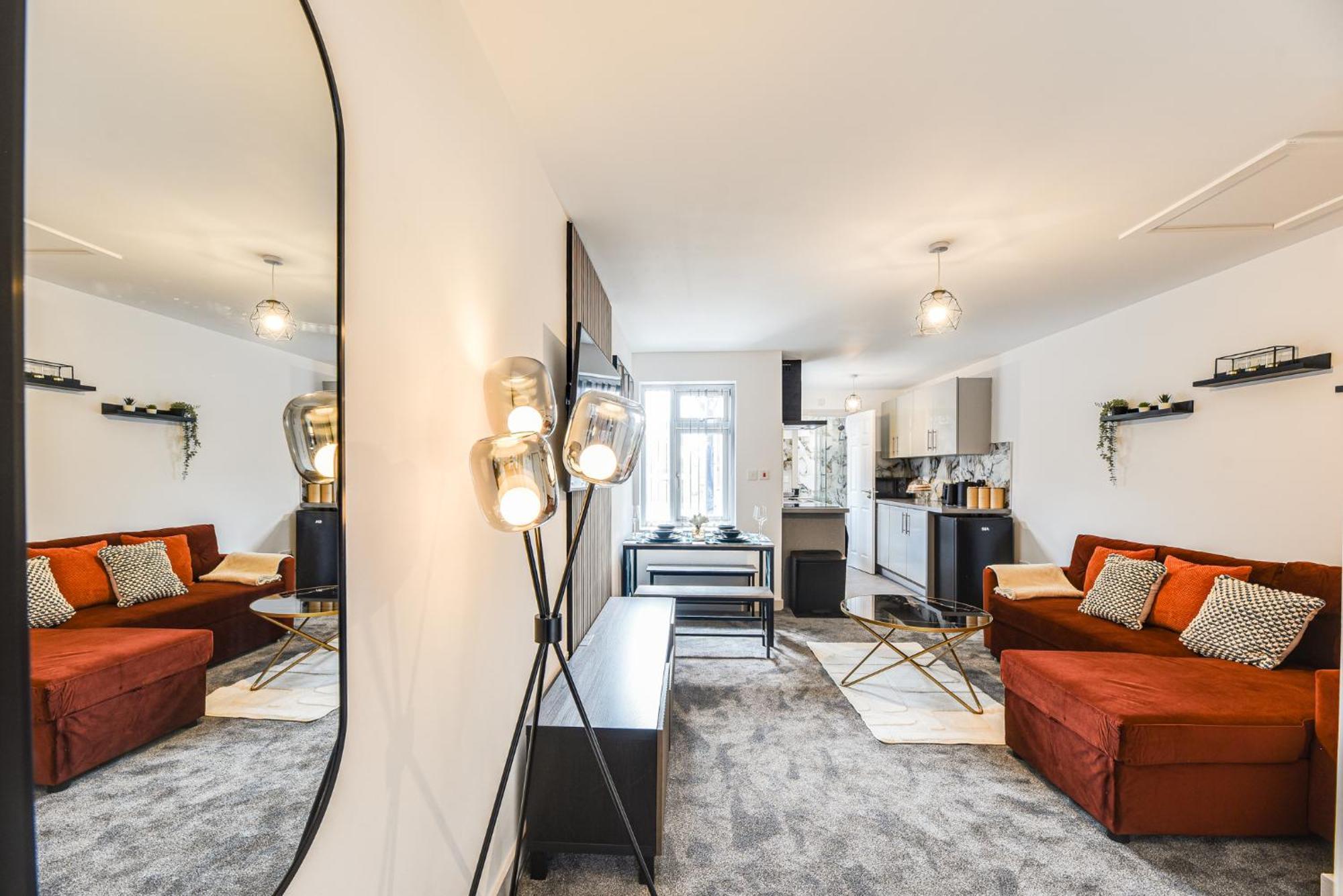 Apartment Stylish Flat Near Coop Arena & Etihad Stadium *