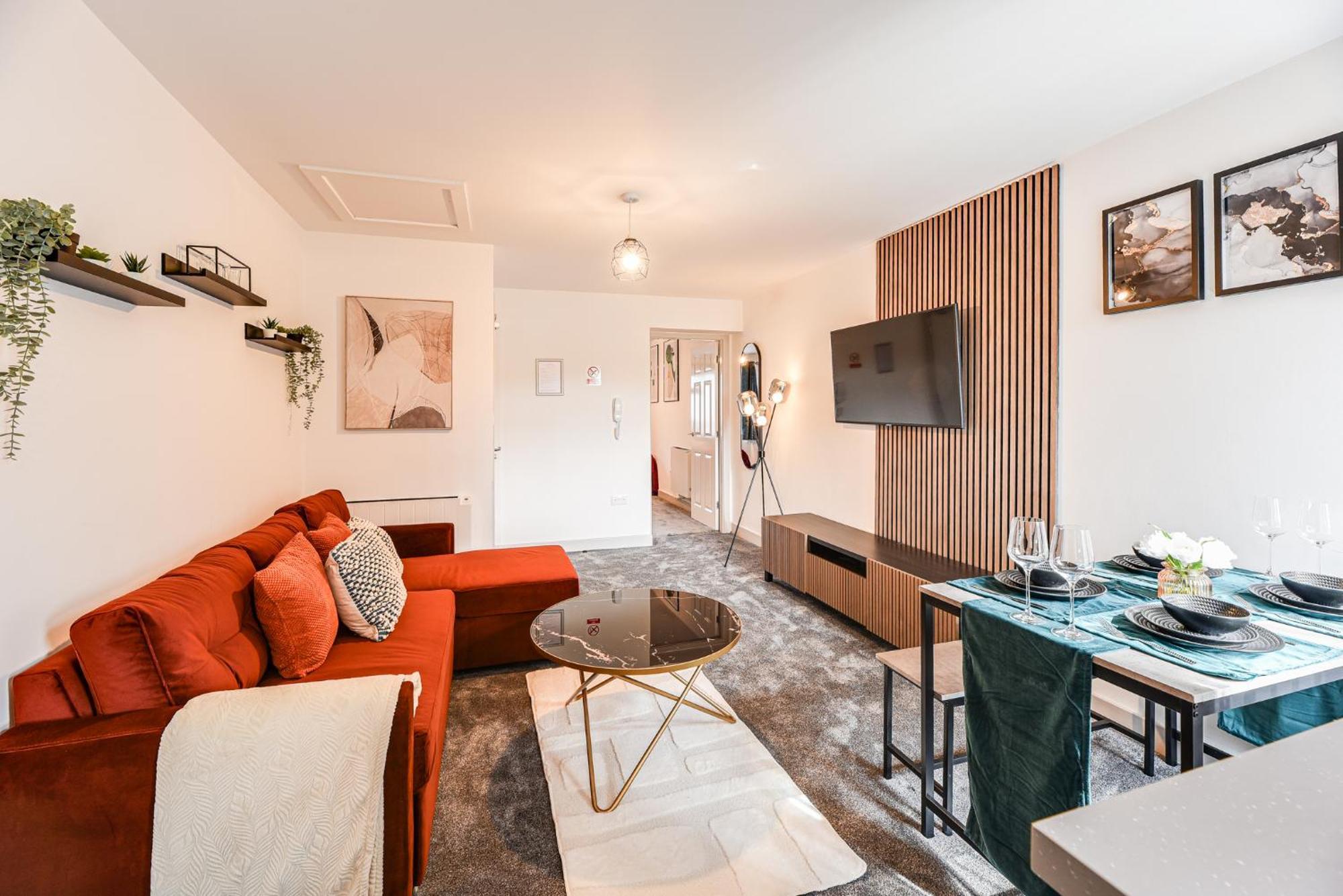 Stylish Flat Near Coop Arena & Etihad Stadium Manchester